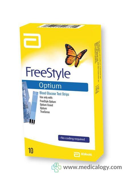 harga Abboth FreeStyle Optium Ketone 10T Alat Cek Gula Darah