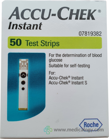 beli ACCU CHEK Instant Strip Cek Gula Darah isi 50