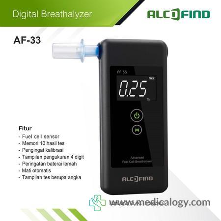 beli Alcofind  Breathalyzer AF-33 Alat Cek Kadar Alkohol