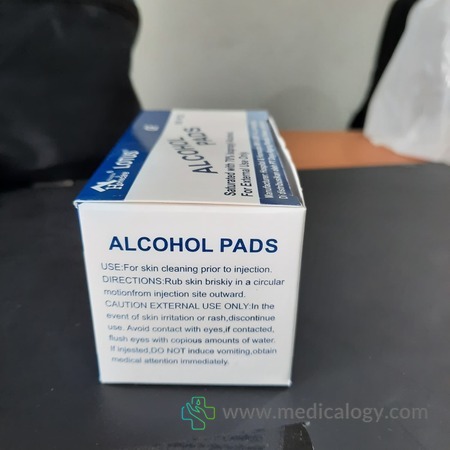 jual Alcohol Swab isi 100 merk Lotus Isopropil Alkohol