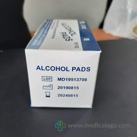 beli Alcohol Swab isi 100 merk Lotus Isopropil Alkohol