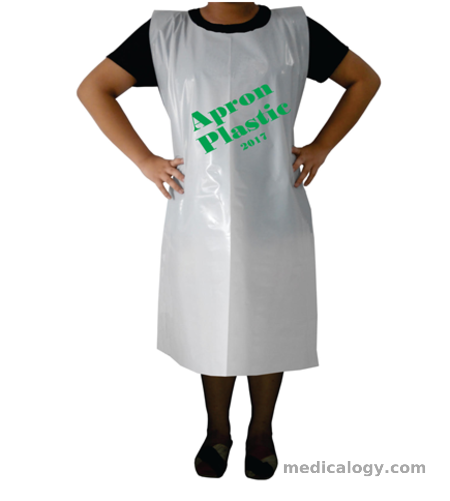 beli Apron Plastik Putih Susu Mico Ecer