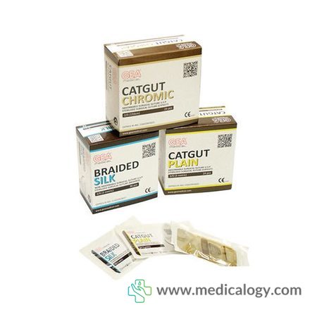 harga Catgut Plain 1 GEA per Box isi 24 Sachet