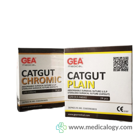 harga Catgut Plain 2 GEA per Box isi 24 Sachet