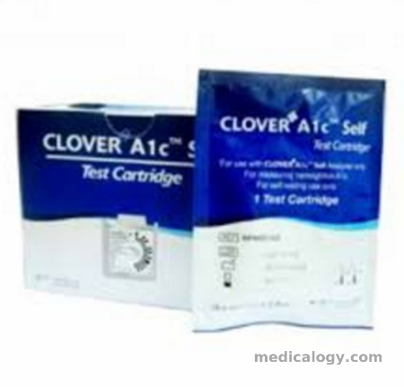 harga Clover A1c Self Cartridge Tes A1c Meter 10T