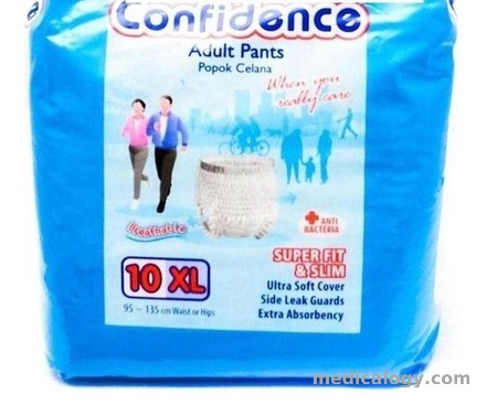 harga Confidence Popok Celana Size XL Isi 10