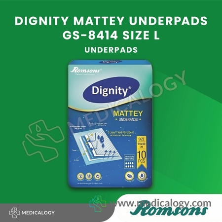 harga Dignity Mattey Underpads GS-8414 Romsons Size L