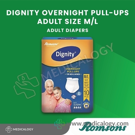 harga Dignity Overnight Pull-Ups Adult Romsons Size M/L