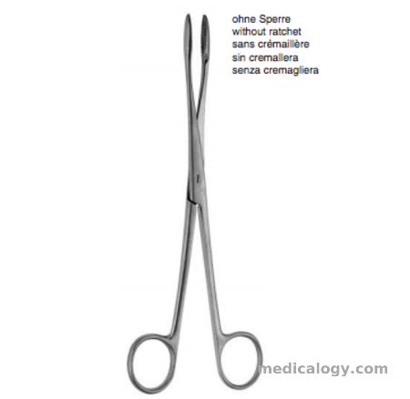 harga Dimeda  ENT Treatment Set GROSS MAIER Dressing Forceps with Ratch Cvd 25cm