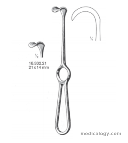 harga Dimeda Kidney Set Kocher Retractor Open 21x14 mm