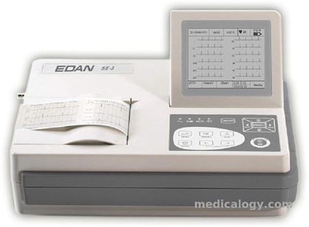 jual Edan ECG SE 3 (3 Channel + Wide Screen)