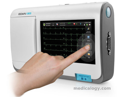 jual Edan ECG SE 301 (3 Channel + Wide Touch Screen)