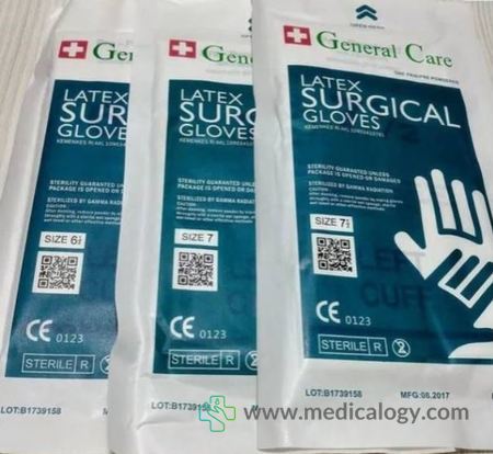 harga GENERAL CARE Sarung Tangan Steril No.6,5_ 50ea