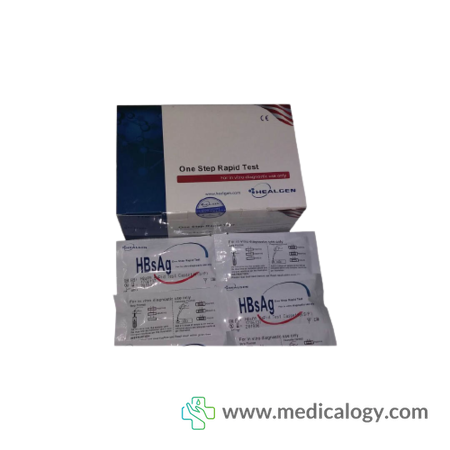 harga Healgen HBsAb Rapid Test Cassette Alat Tes Hepatitis B Isi 25 Cassette