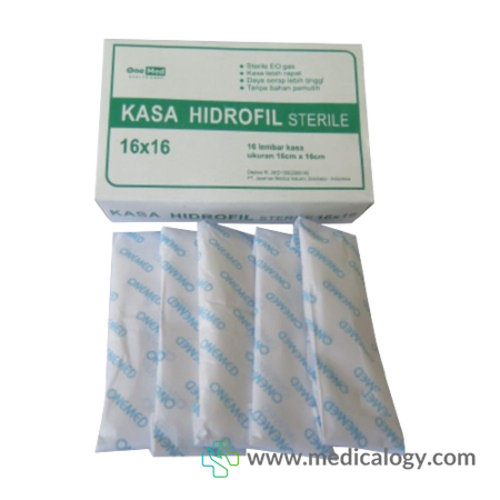 beli Kasa Hidrofil Sterile 16 x 16 cm Merk Husada