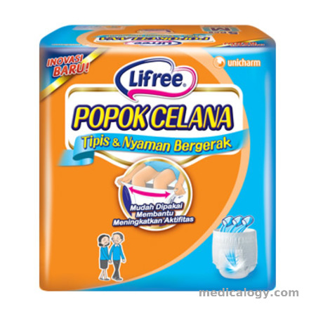 harga Lifree Popok Celana Size L Isi 10