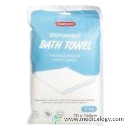 harga Onemed Disposable Bath Towel Handuk Mandi Sekali Pakai 70x140cm Isi 1