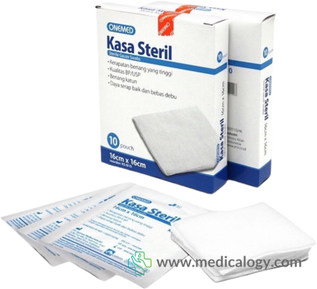 beli Onemed Kasa Steril 16x16 cm Per Pack isi 10