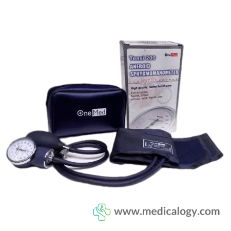 beli Onemed T200 Tensimeter Aneroid Alat Ukur Tekanan Darah Warna Dark Blue