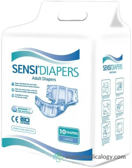 harga Diapers Dewasa Sensi Size L per pack isi 10