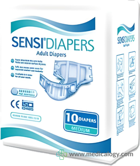 jual Diapers Dewasa Sensi Size M per pack isi 10