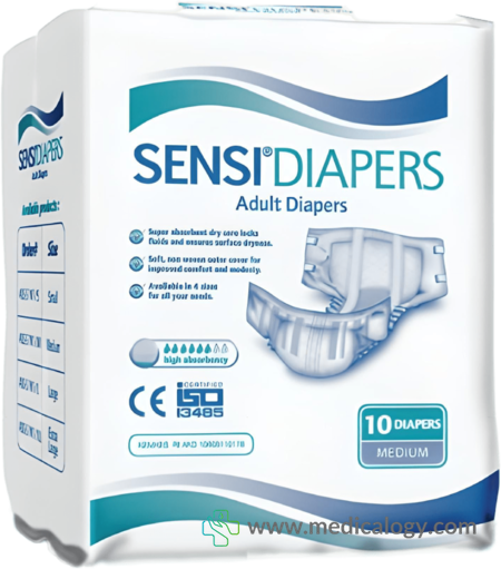 beli Diapers Dewasa Sensi Size M per pack isi 10