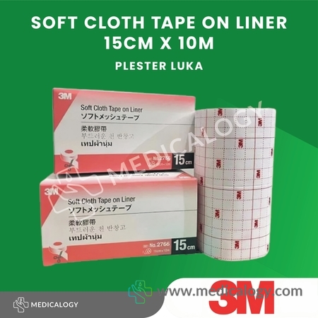 harga Plester luka 3M 15cm x 10m | 3M™ Soft Cloth Tape on Liner (Hypafix)