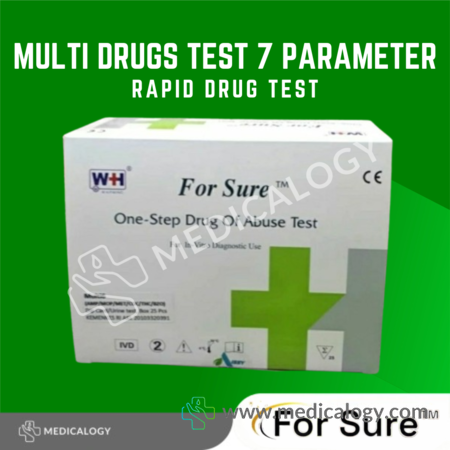 harga Rapid Drugs Test Merk For Sure Multi Drug Test 7 Parameter isi 25 Test