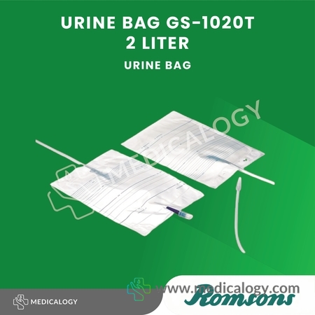 harga Romsons Urine Bag 2 Liter GS-1020T / Kantong Kencing Per pcs