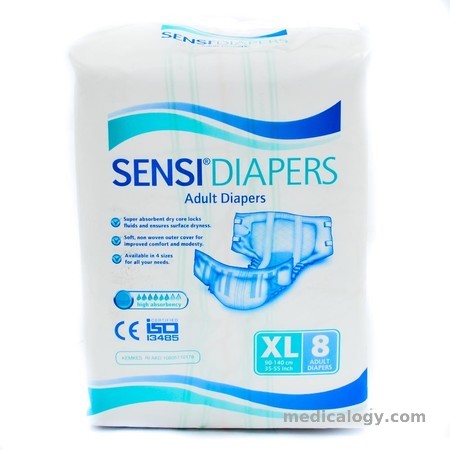 harga Sensi Diapers Pampers Size XL Isi 8