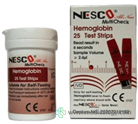 jual Strip hemoglobin hb nesco