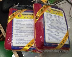 jual Bantal Panas Kotak Elektrik Merah/Biru