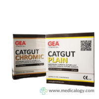 jual Catgut Plain 2 GEA per Box isi 24 Sachet