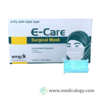 jual E-CARE MASKER HIJAB per box isi 50