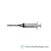 jual E-CARE SYRINGE WITH NEEDLE 5 ml 22G 1 1/2 per box isi 100