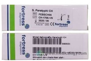 jual FORTRESS Salmonella ParaTyphi CH