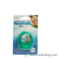 jual Life Resources dental floss mint 50 m benang gigi perawatan gigi 