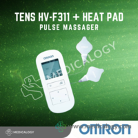 jual Pulse Massager TENS HV-F311 Alat Pijat Terapi Elektrik Heat Pad Omron