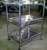 Rak Instrumen Stainless Steel 3 Susun