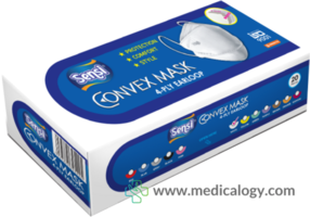 jual Sensi Masker Sensi Convex Masker Wajah Hitam isi 20 Masker Sensi Convex