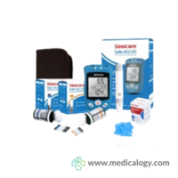 jual Set 2In1 Alat Cek Gula Darah dan Asam Urat Sinocare safe AQ UG Kits