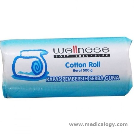 harga Wellness Cotton Roll Kapas 250 Gram Kapas Gulung